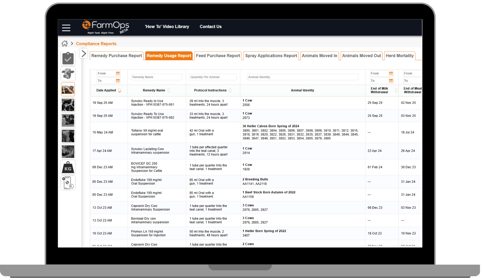 Compliance Reports - Remedy Usage Report.png